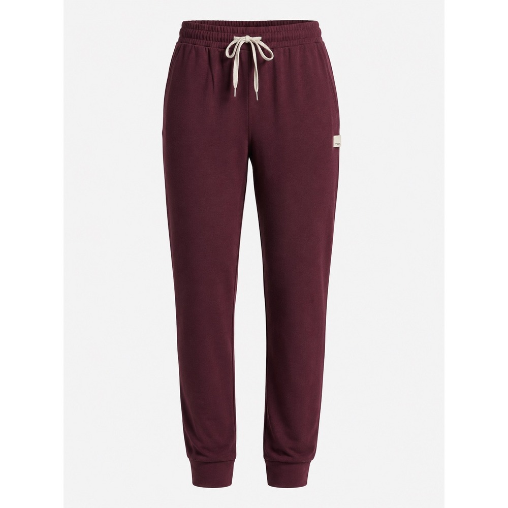 Vuori‎ Joggers Women Burgundy Drawstring Performance Pants